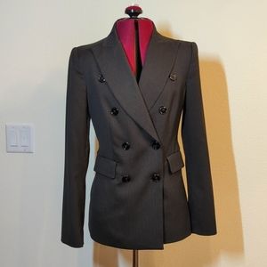 WHBM 00 double breasted jacket blazer